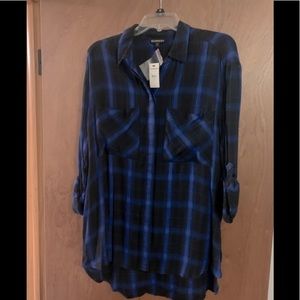 Express plaid shirt